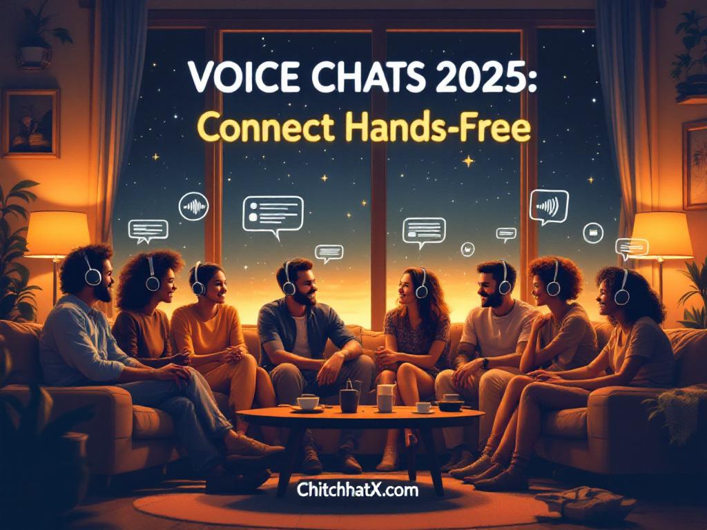 Voice Chat Rooms 2025: Hands-Free Online Connection